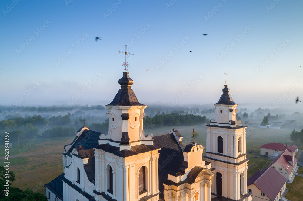 Old catholic church in Belarus