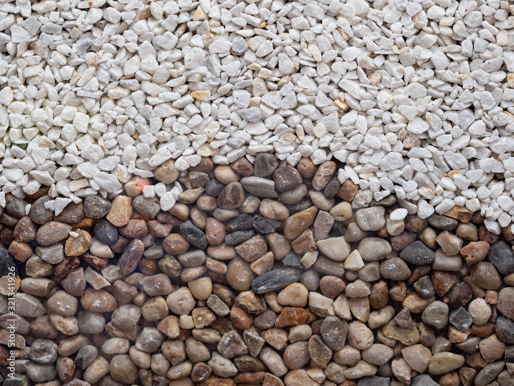 Background with many small stones Background with many small stones