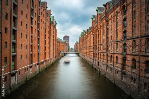 Speicherstadt  in Hamburg cannel © STORM INSIDE PHOTO