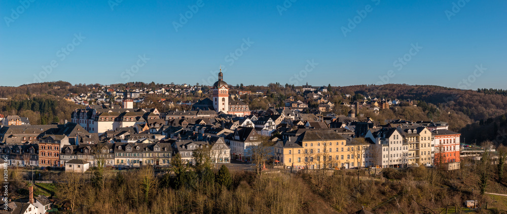 Panorama von Weilburg an der Lahn