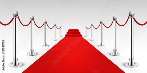 Red carpet celebrity background entrance. Event vip red carpet