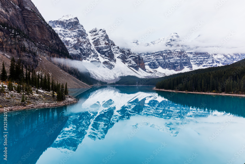 Moraine Lake in Banff National Park Stock Photo | Adobe Stock