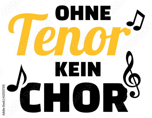 Choir tenor german