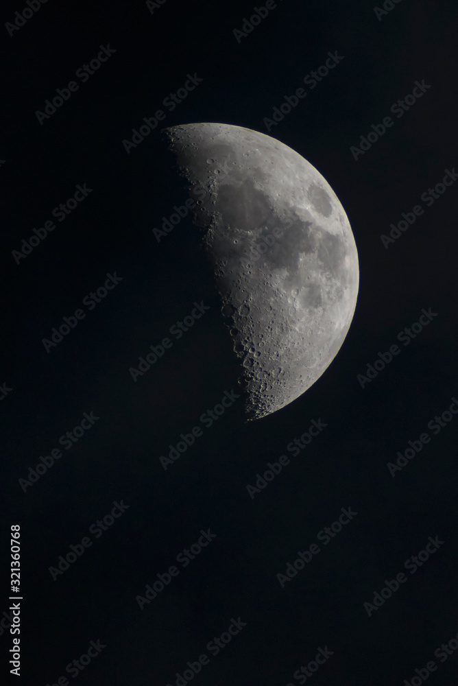 photograph of the crescent moon photograph of the crescent moon