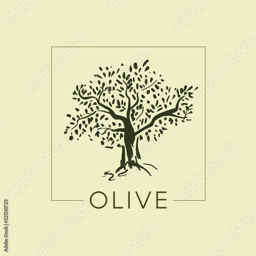 Logo olive tree