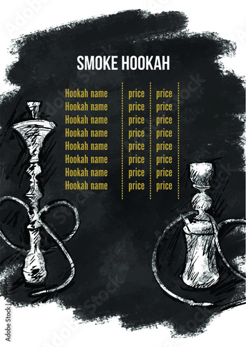 Hookah menu