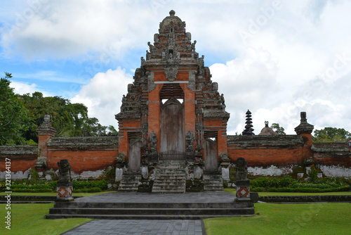 Main Entrance of Pura Taman Ayun Temple in Bali, Indonesia