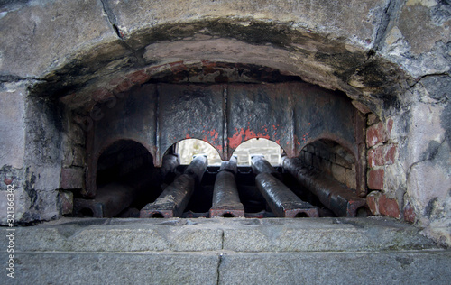 Old military furnace