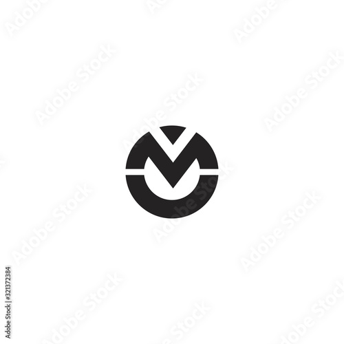 Free Download M MU initial letter logo design - GFXLoad