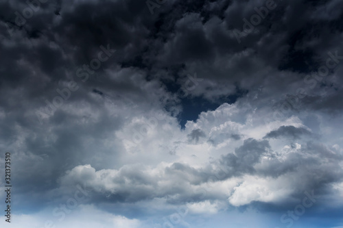 Wallpaper Mural Black clouds. Rain Clouds on the sky Torontodigital.ca