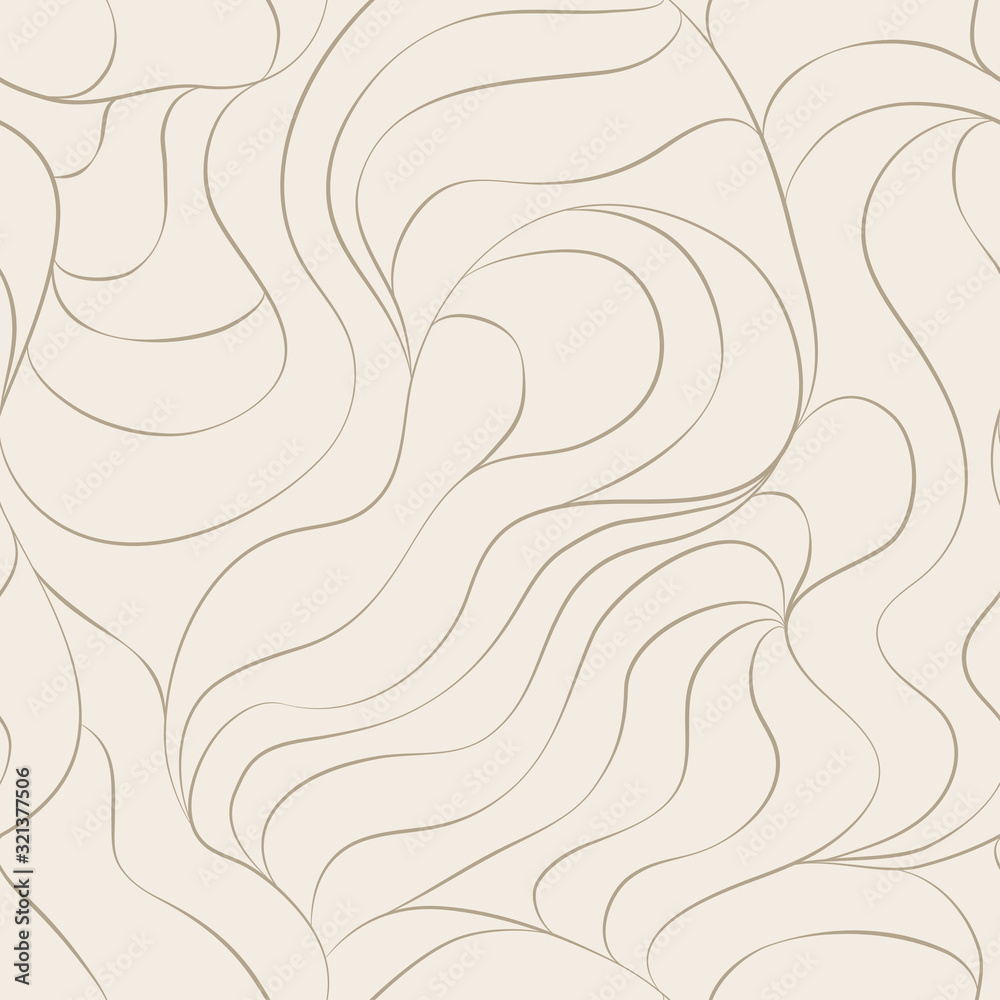 Fototapeta premium hair seamless pattern