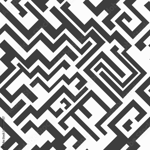 monochrome seamless pattern
