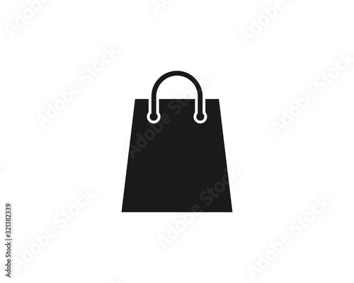 Bag Shop Icon Design Vector
