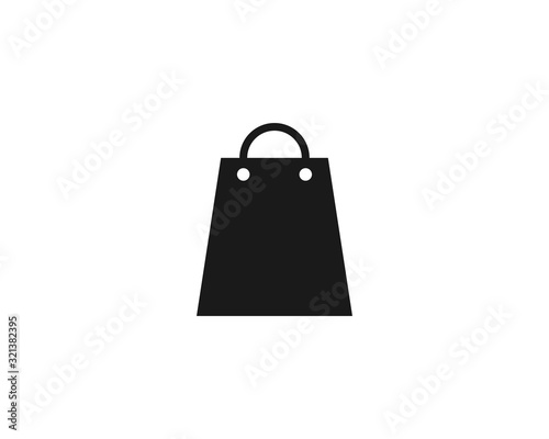 Bag Shop Icon Design Vector