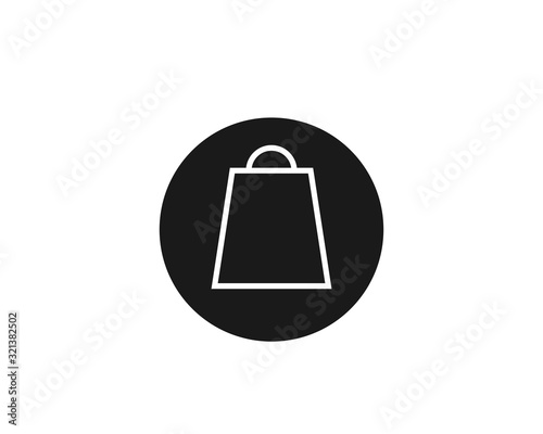 Bag Shop Icon Design Vector