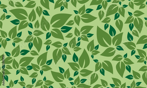 Beautiful leaf for spring  with leaf pattern elegant background.