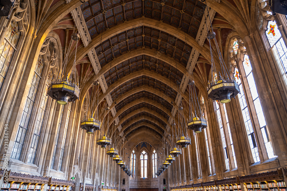 Suzzallo and Allen Libraries in University of Washington