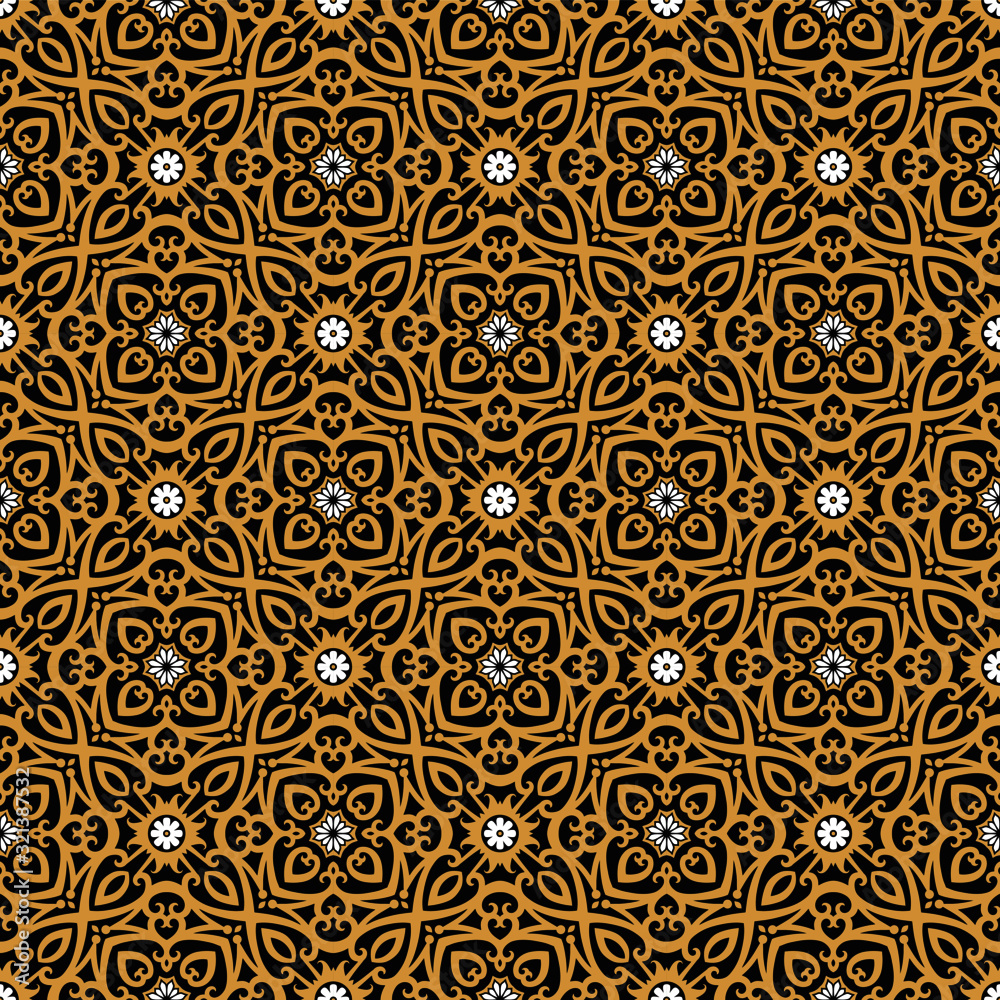 Abstract geometric seamless pattern