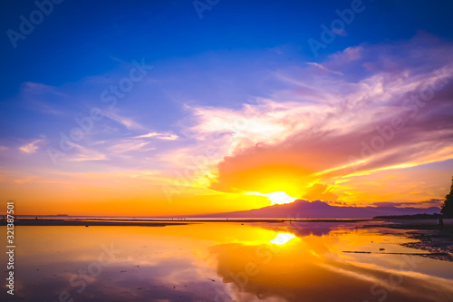 A Sunset of Siquijor Island, Phillipines photo