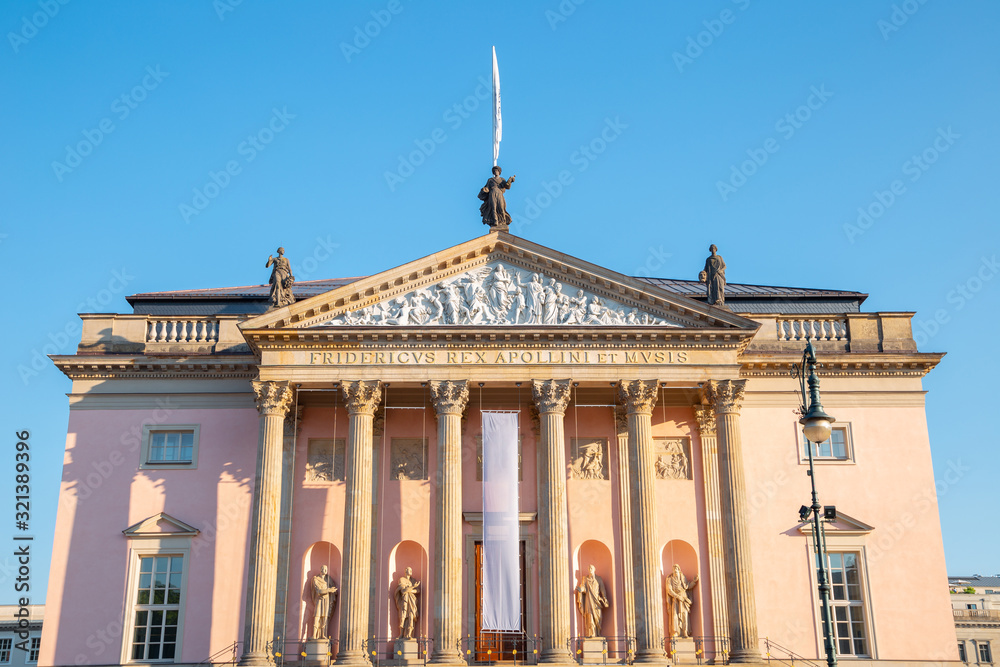 The Berlin State Opera (Staatsoper Unter den Linden) in Berlin, Germany
