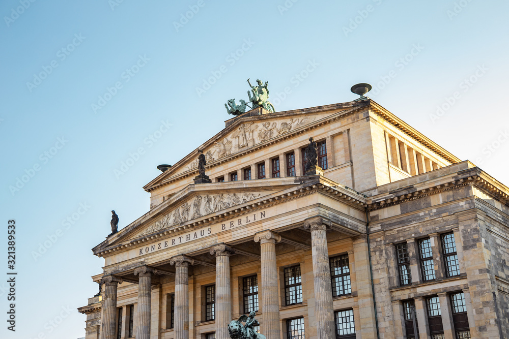 Fototapeta premium Konzerthaus Berlin concert hall on Gendarmenmarkt square in Berlin, Germany