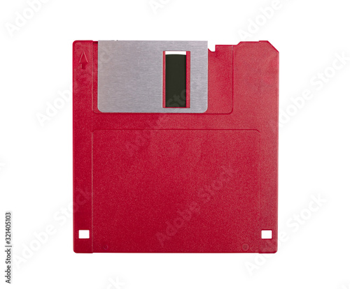 Floppy disk drive isolated