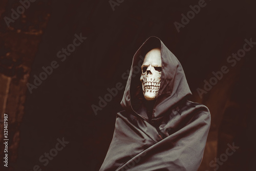death in the black cloak