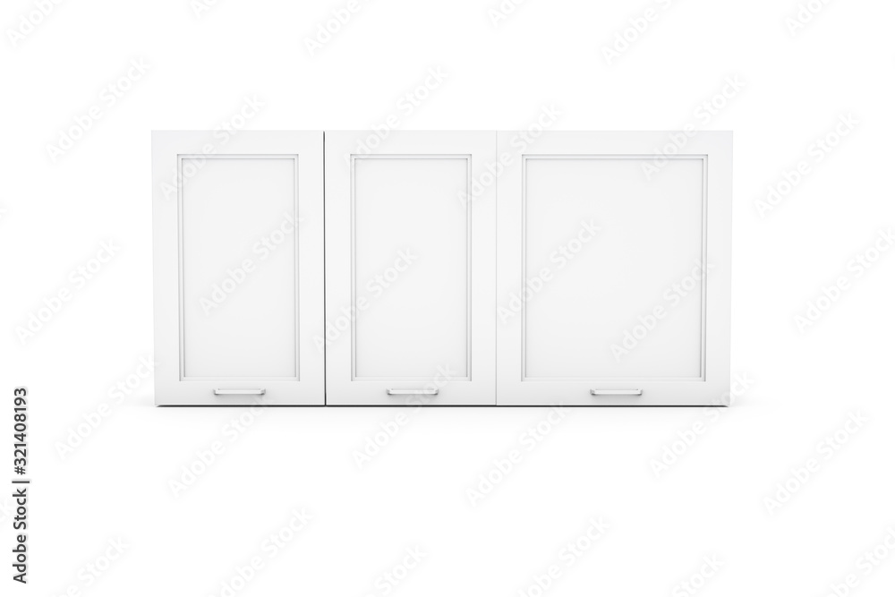 3D Rendering Kitchen Cabinet Design
