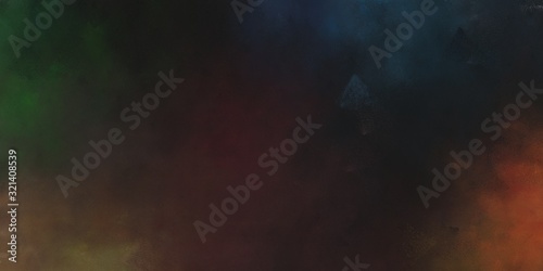 abstract painted artistic decorative horizontal texture with very dark blue, old mauve and sienna color