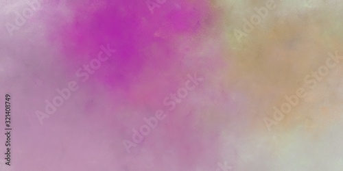 abstract painted artistic old horizontal background with rosy brown, mulberry and silver color
