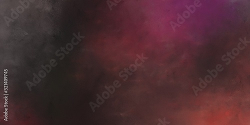 abstract painted artistic antique horizontal background banner with very dark magenta, dark moderate pink and sienna color