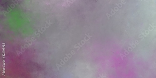 abstract painted artistic grunge horizontal background banner with gray gray, old mauve and dim gray color