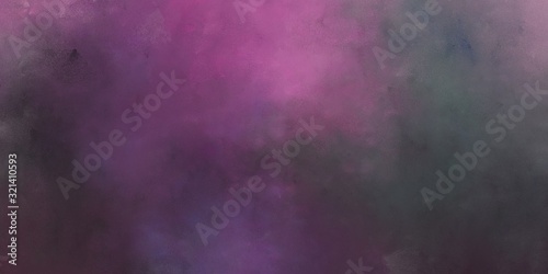 abstract painted artistic antique horizontal texture with old mauve, antique fuchsia and dim gray color
