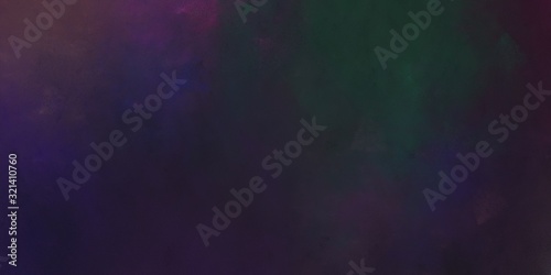 abstract painted artistic retro horizontal background texture with very dark blue  old mauve and very dark violet color