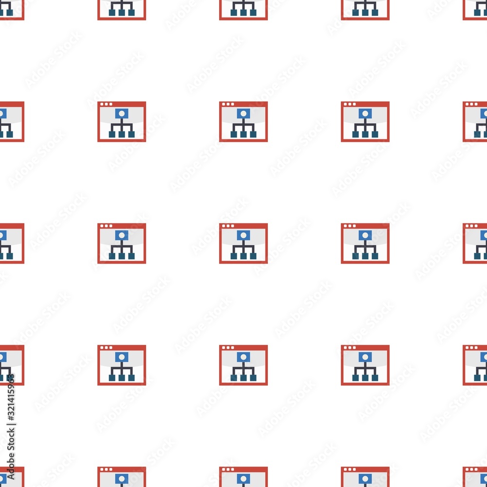 Mobile Learning icon pattern seamless isolated on white background Mobile Learning icon pattern seamless isolated on white background