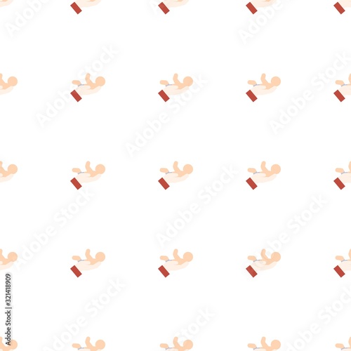 babysitting service icon pattern seamless isolated on white background