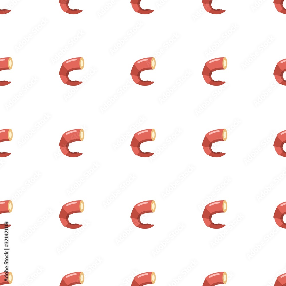 shrimp icon pattern seamless isolated on white background shrimp icon pattern seamless isolated on white background