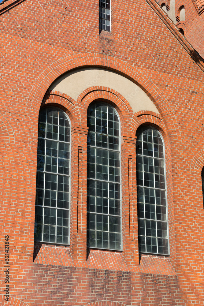 Obraz premium Christuskirche in Kutenhausen, Minden, Deutschland