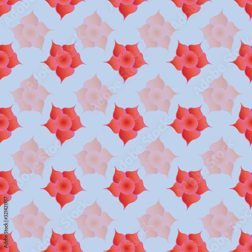 Seamless repeat pattern print background perfect for homedecor, fashion and stationairy photo