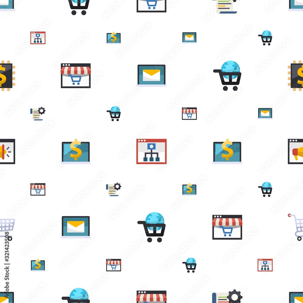 e-learning icons pattern seamless e-learning icons pattern seamless