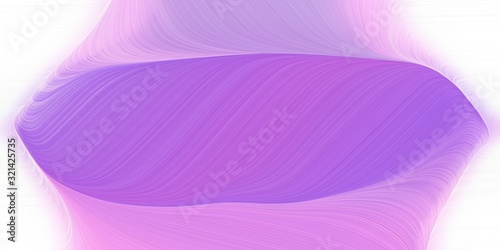 creative fluid artistic graphic with modern soft swirl waves background design with medium orchid, lavender blush and plum color