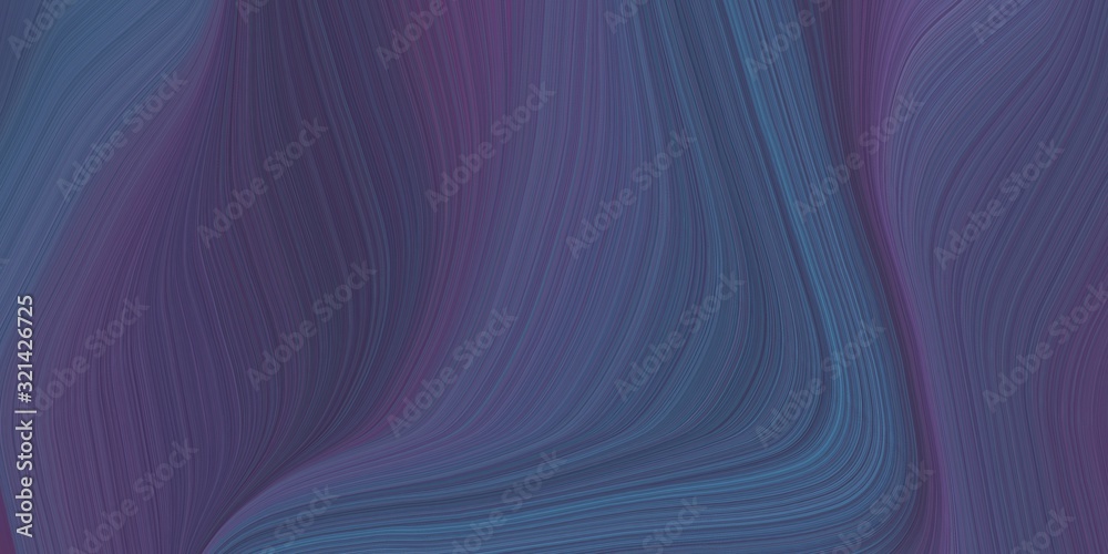 liquid modern graphic style with abstract waves illustration with dark slate blue, steel blue and old lavender color liquid modern graphic style with abstract waves illustration with dark slate blue, steel blue and old lavender color