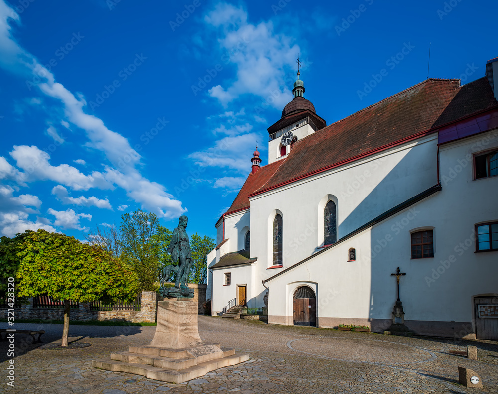 Holy Trinity Church in Nove Mesto nad Metuji, Czech Republic