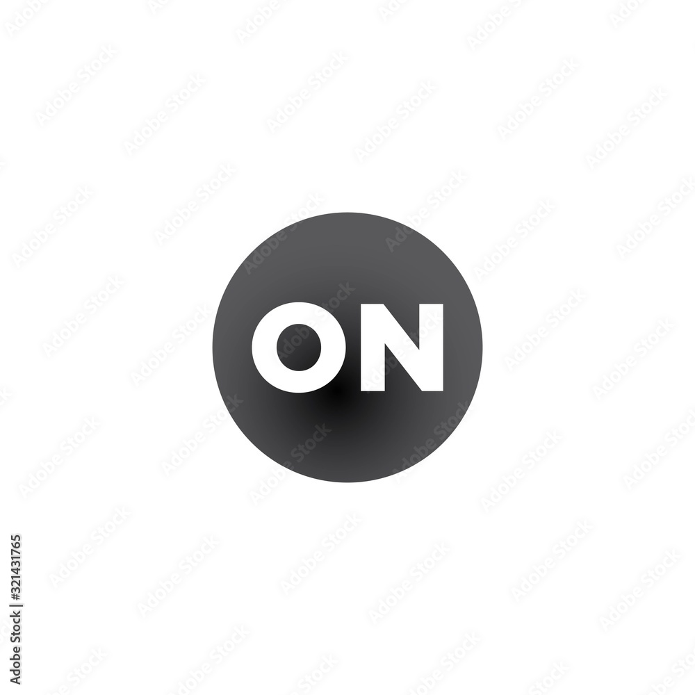 ON Logo Simple Templates and Vector ON Logo Simple Templates and Vector