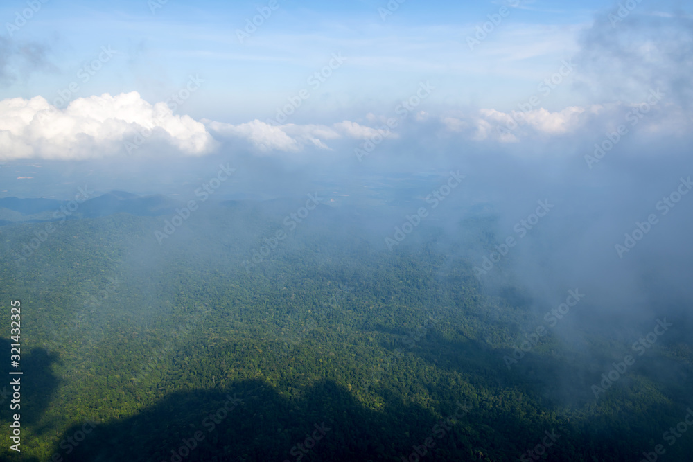 landscape, Sky and clouds beautiful The view out of an airplane in the morning thailand appropriate the background , idea copy space landscape, Sky and clouds beautiful The view out of an airplane in the morning thailand appropriate the background , idea copy space