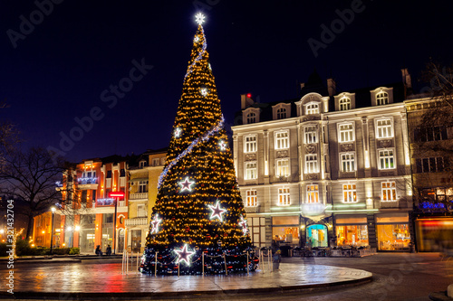 Christmas mood in the center of Plovdiv Bulgaria_4