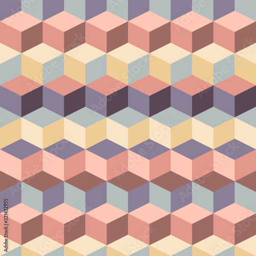 abstract colorful geometric graphic pattern design background vector illustration