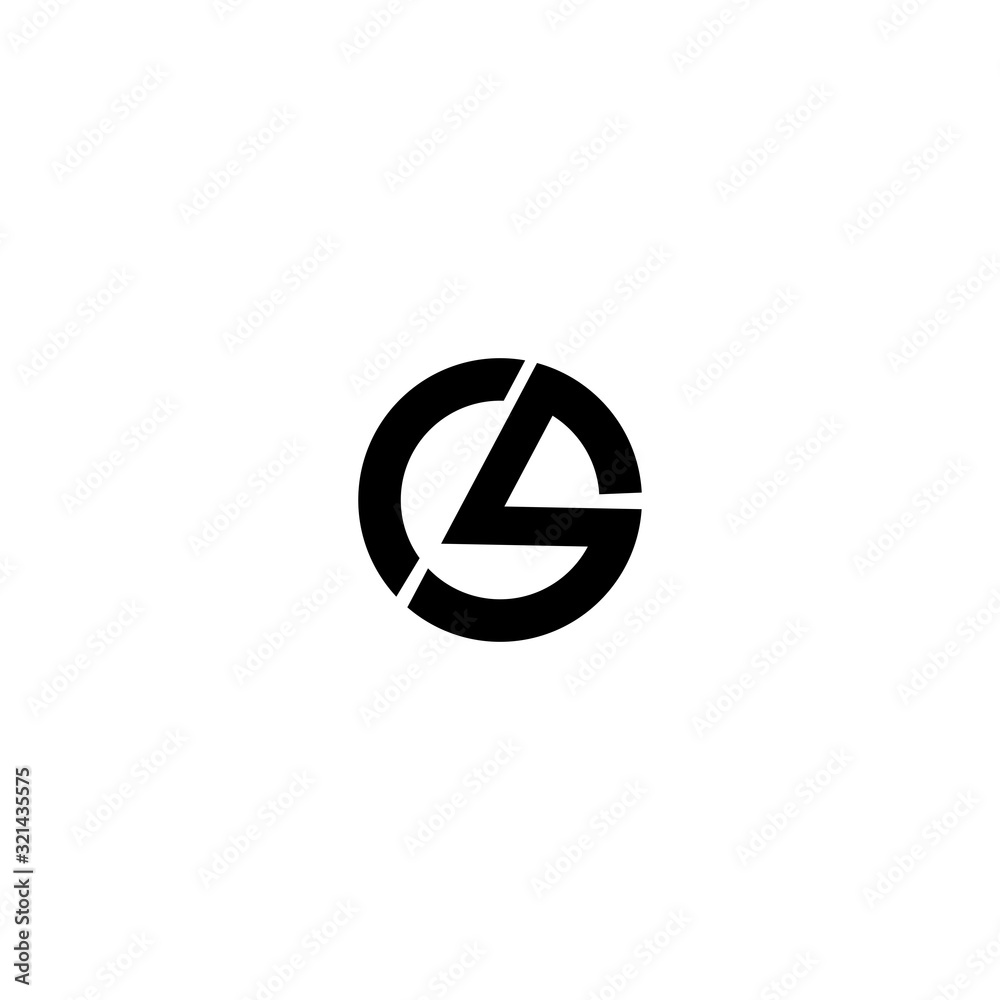 CS C S logo icon design template elements CS C S logo icon design template elements