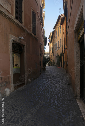 alley in Rome historic center © sal