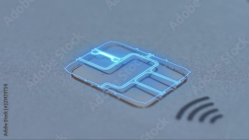 Wallpaper Mural Credit Card Chip - Microcomputer and Security Torontodigital.ca